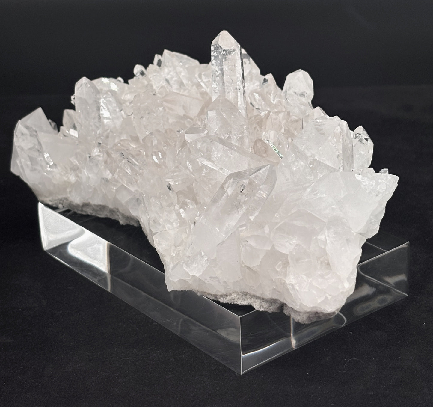 Cluster de Cuarzo Blanco