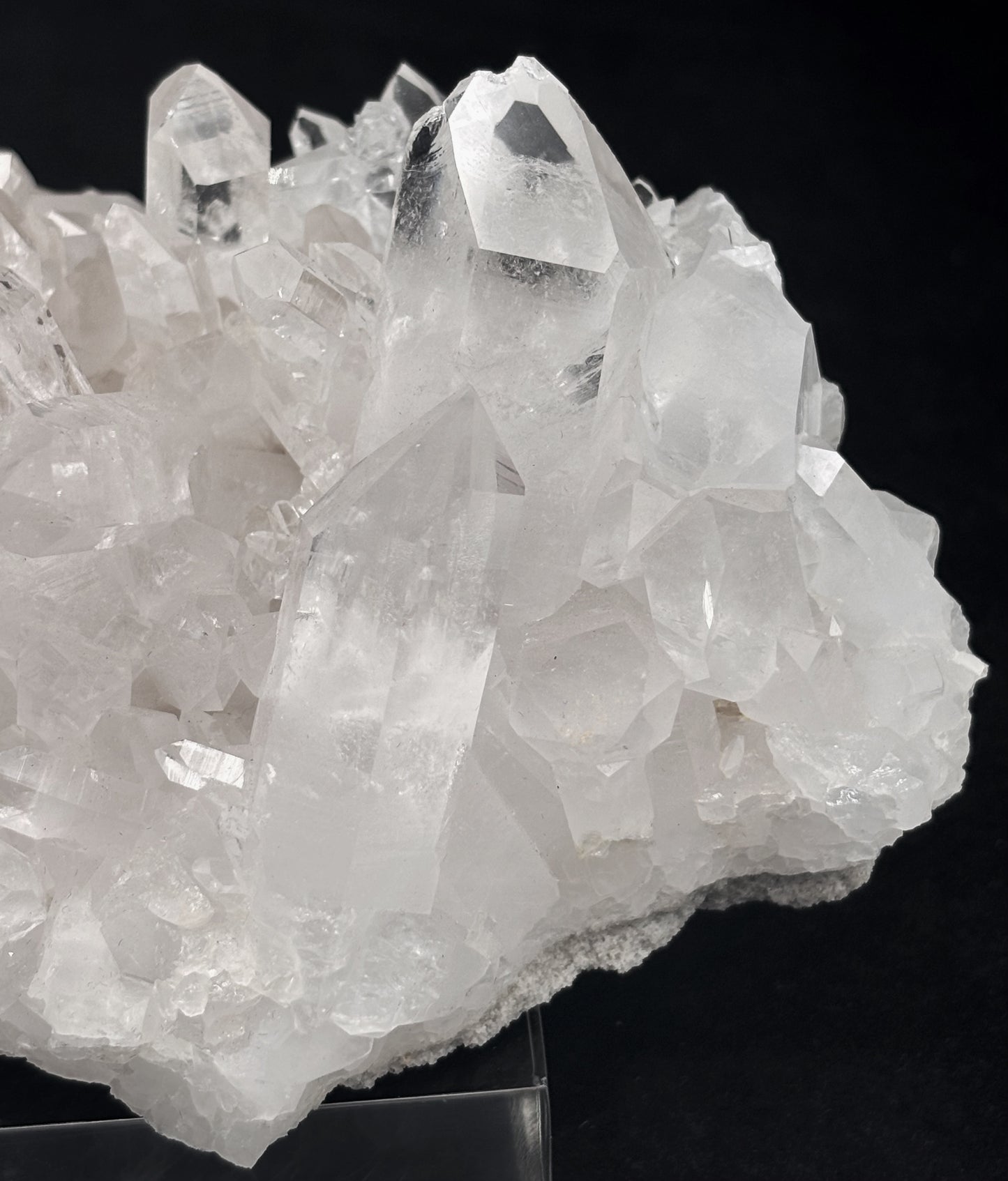Cluster de Cuarzo Blanco