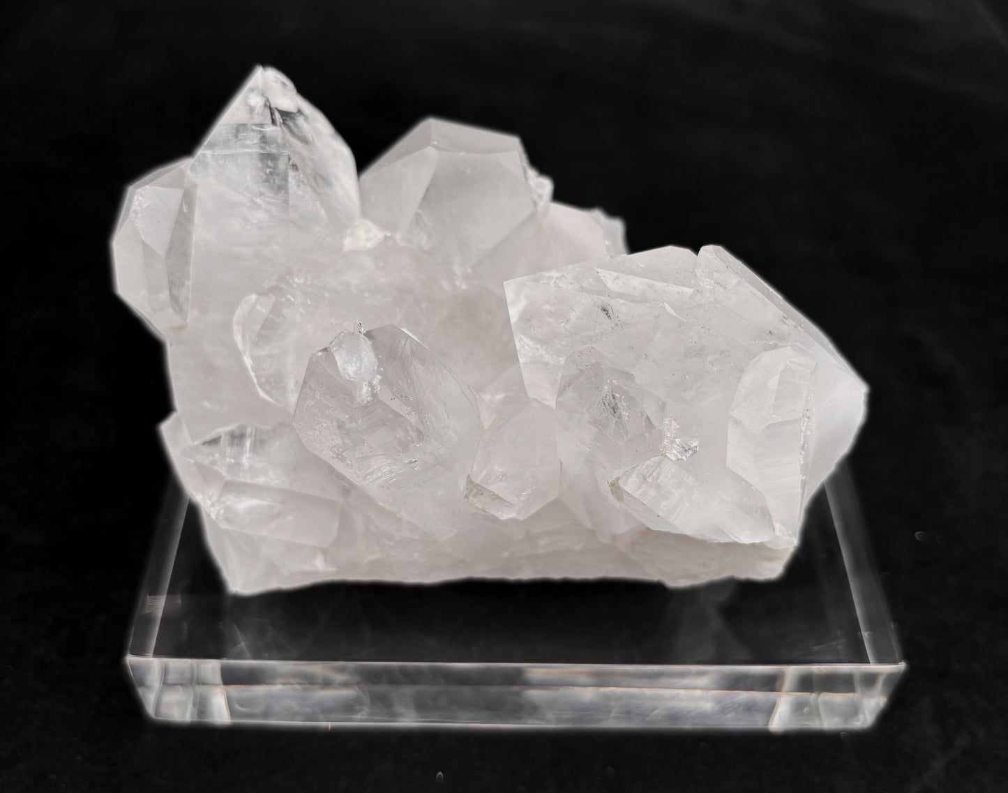 Cluster de Cuarzo Blanco