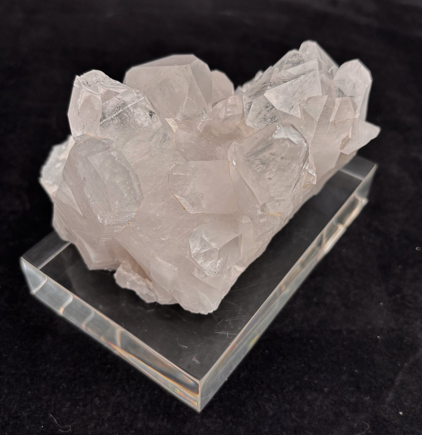 Cluster de Cuarzo Blanco