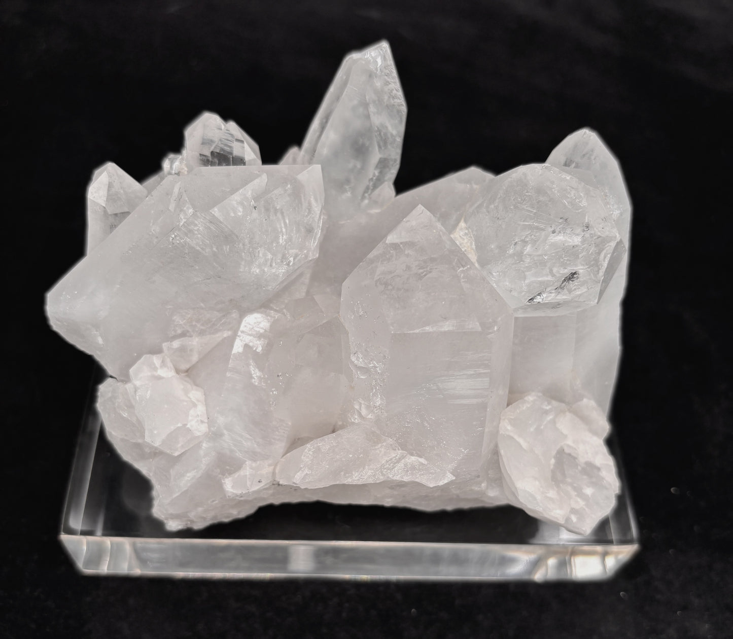 Cluster de Cuarzo Blanco