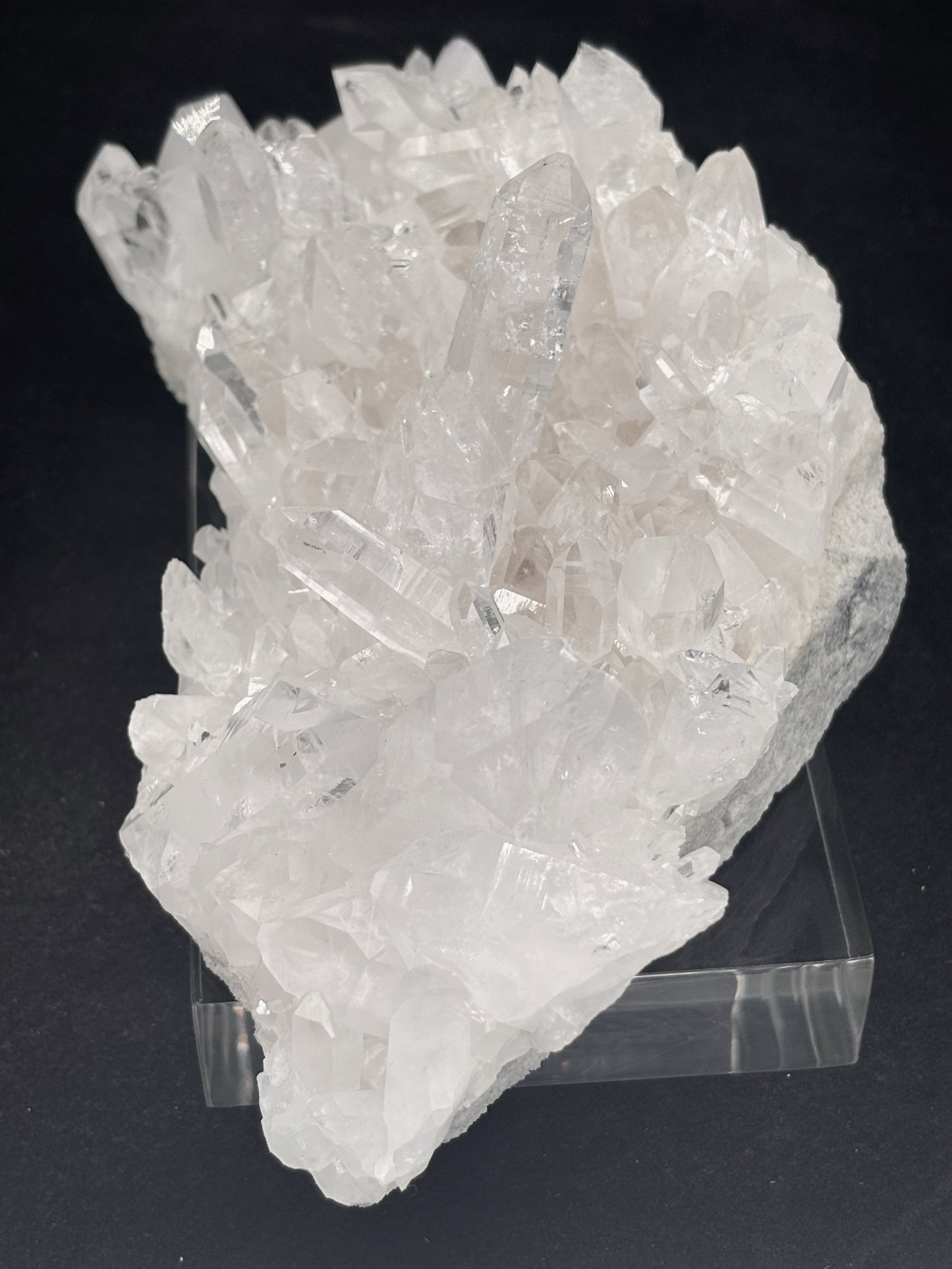Cluster de Cuarzo Blanco