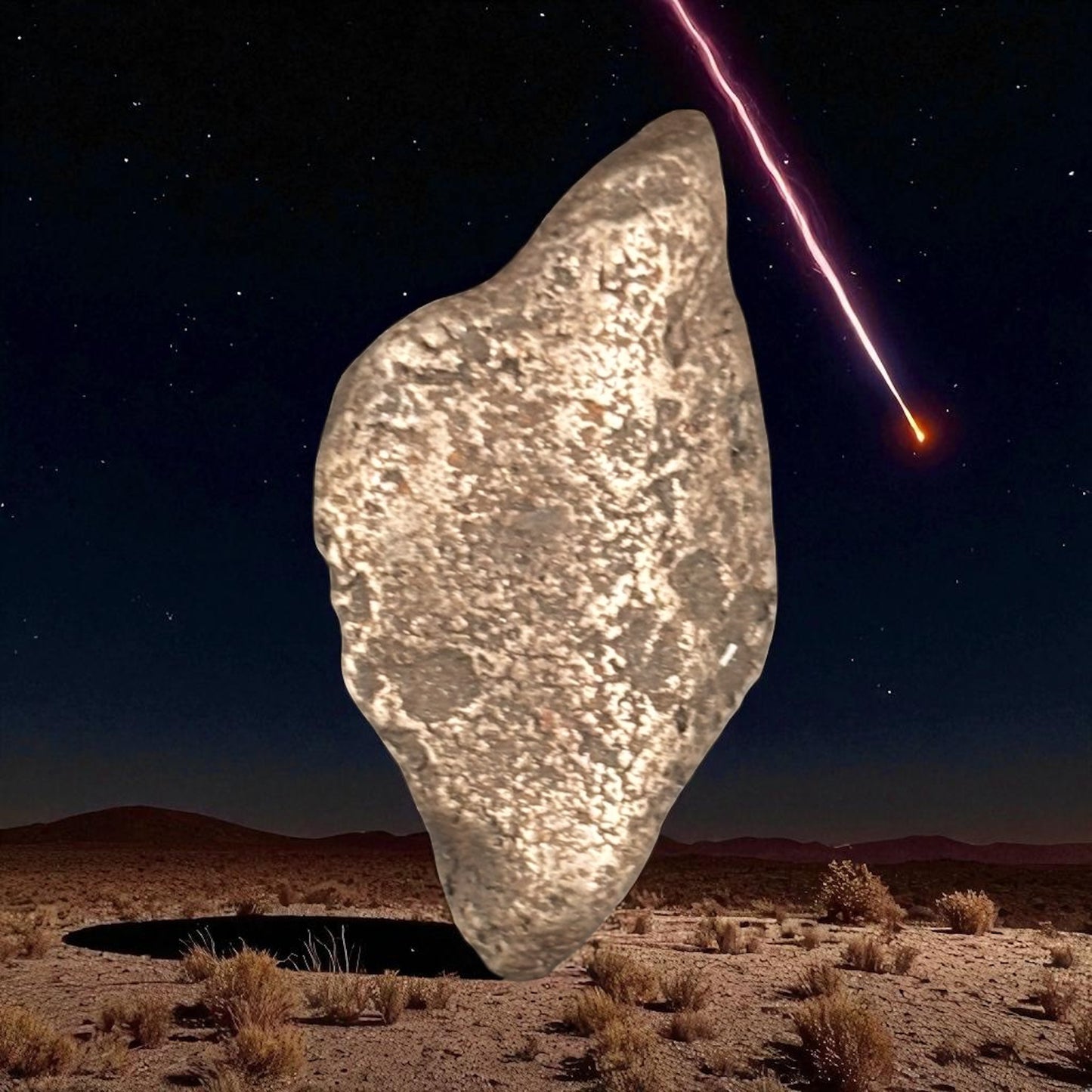 Meteorito Gebel Kamil