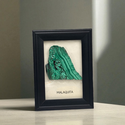 Placa de Malaquita con Marco