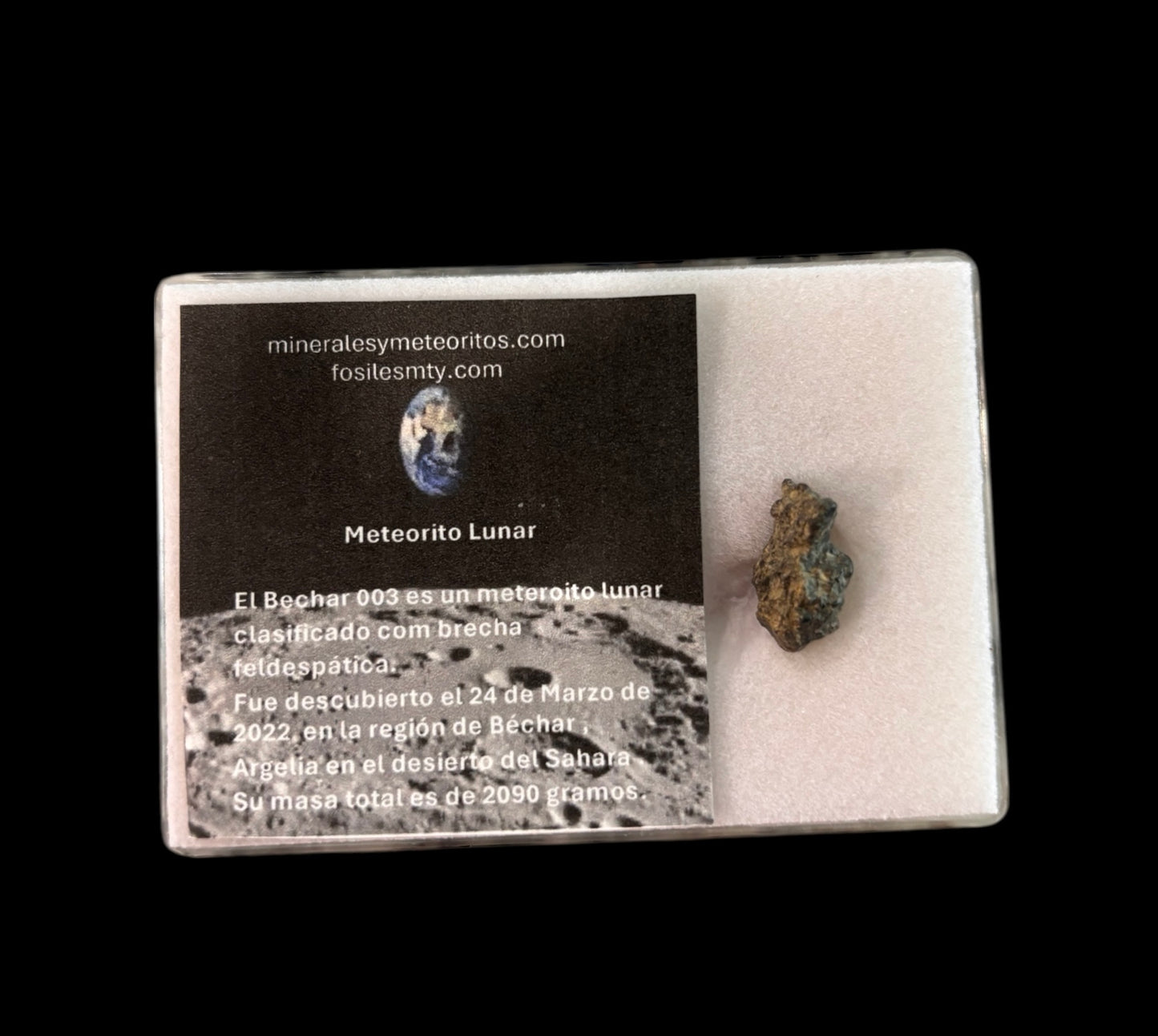 Meteorito Lunar Bechar 003